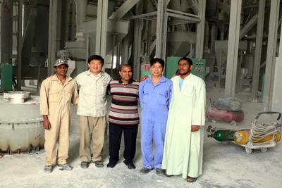 Indian customer visiting Cronus factory