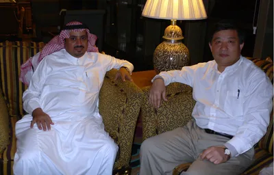 Saudi customer visiting Cronus factory
