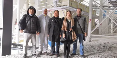 Vietnamese customer visiting Cronus factory